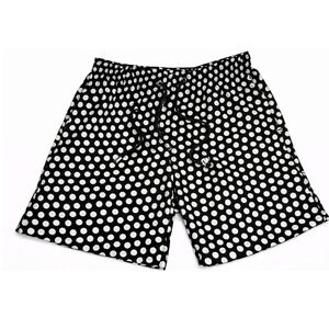 Kenny Flowers black and white Polka Dot Swim Trunks – Size XL